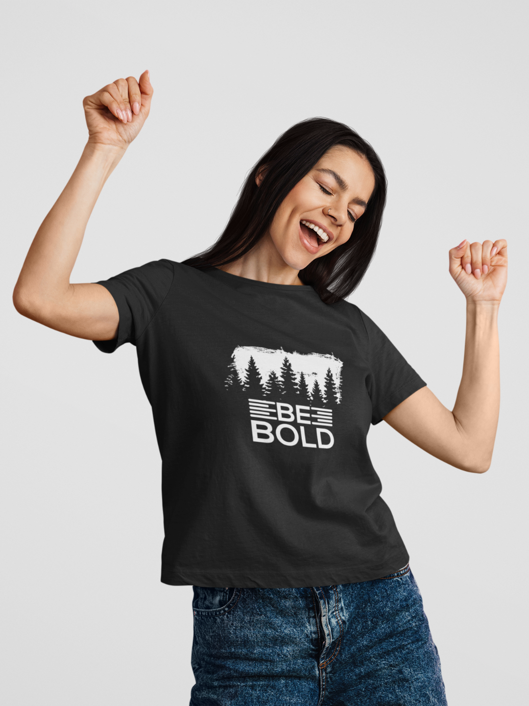 Be Bold Women's Printed T-shirt -