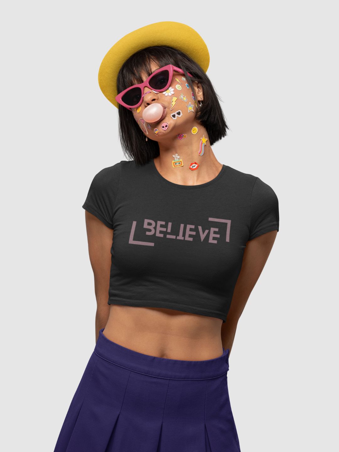 Believe Women's Crop Top -
