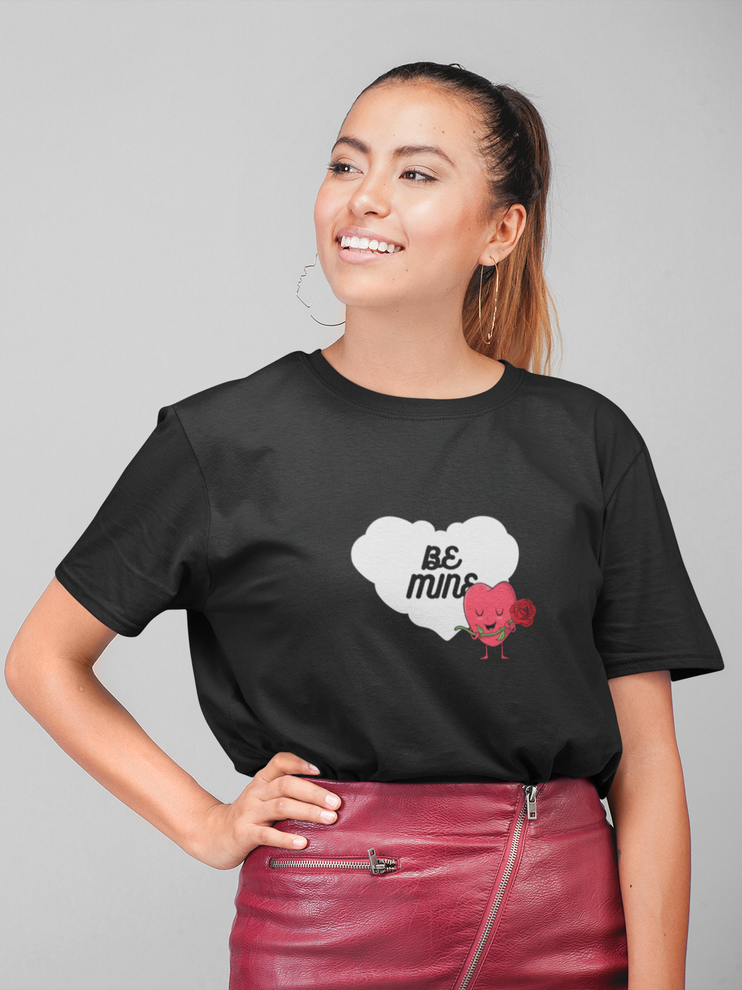 Be Mine Unisex Printed T-shirt -