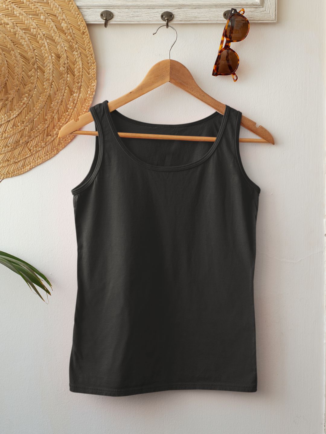 Black Women’s Plain Tank Top -