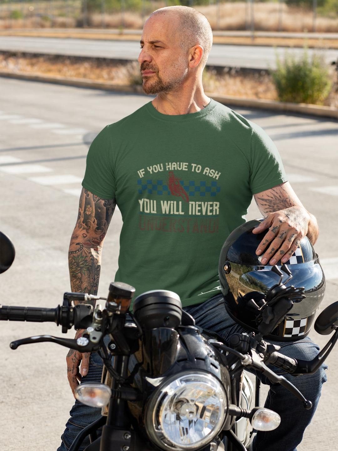 If You Have To Ask You Will Never Understand Men's Printed T-shirt -