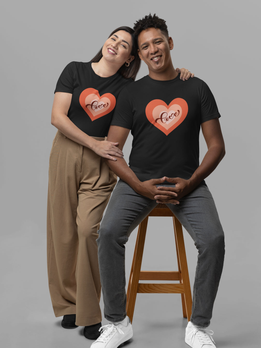 Classic Love Unisex Printed T-shirt -