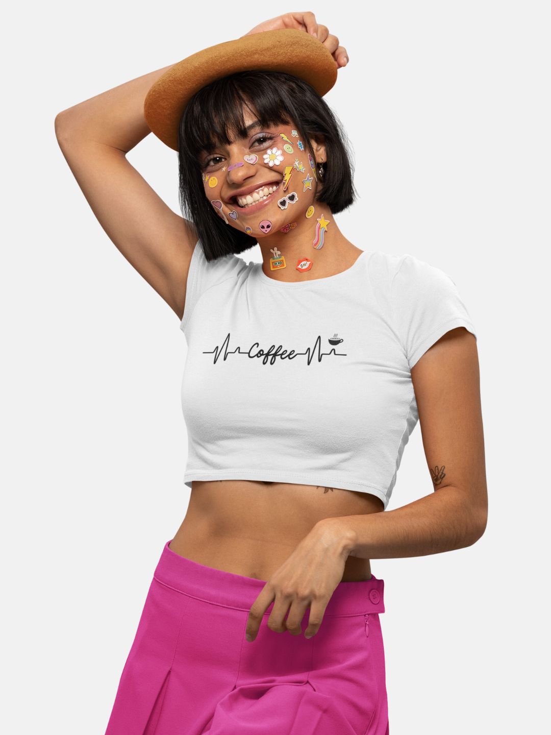 Coffee Women's Crop Top -