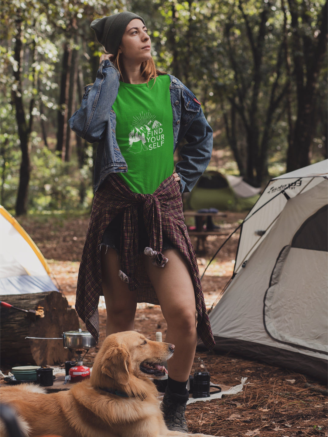 Find Yourself Women's Printed T-shirt -