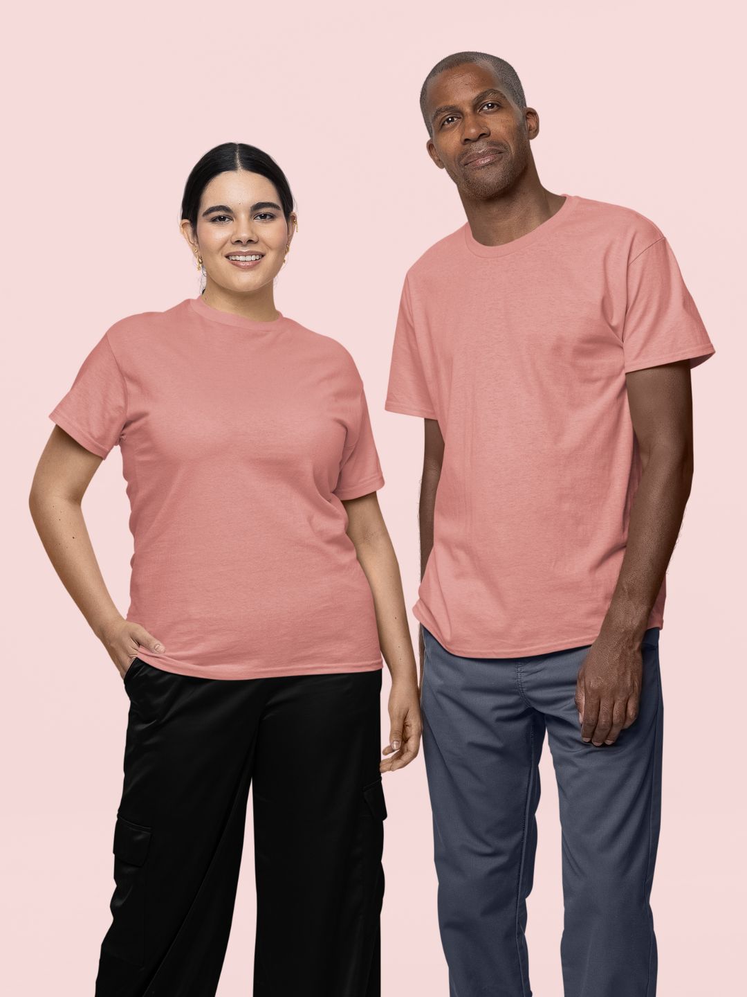 Flamingo Unisex Plain T-Shirt -