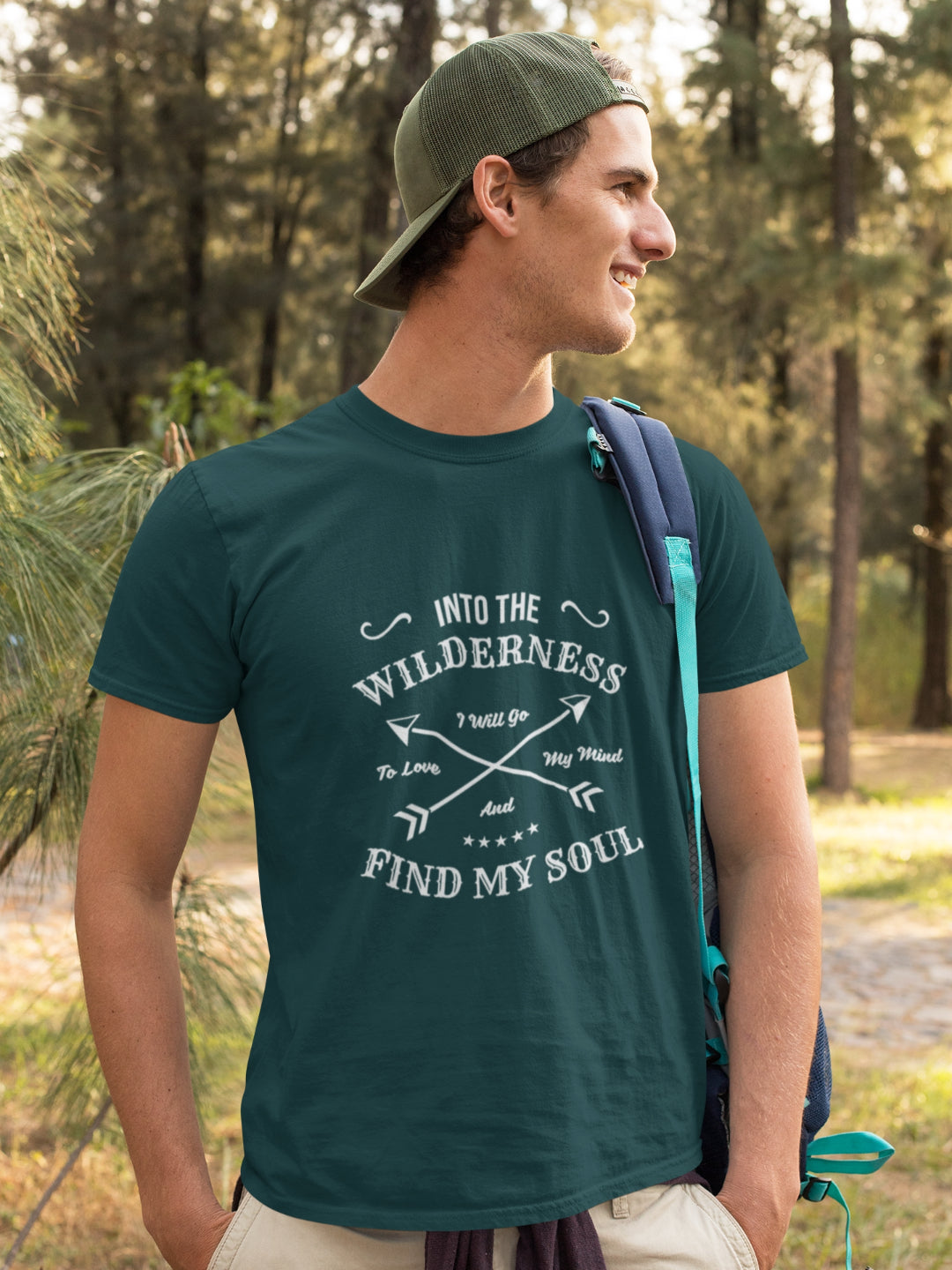 Into The Wilderness Men's Printed T-shirt -