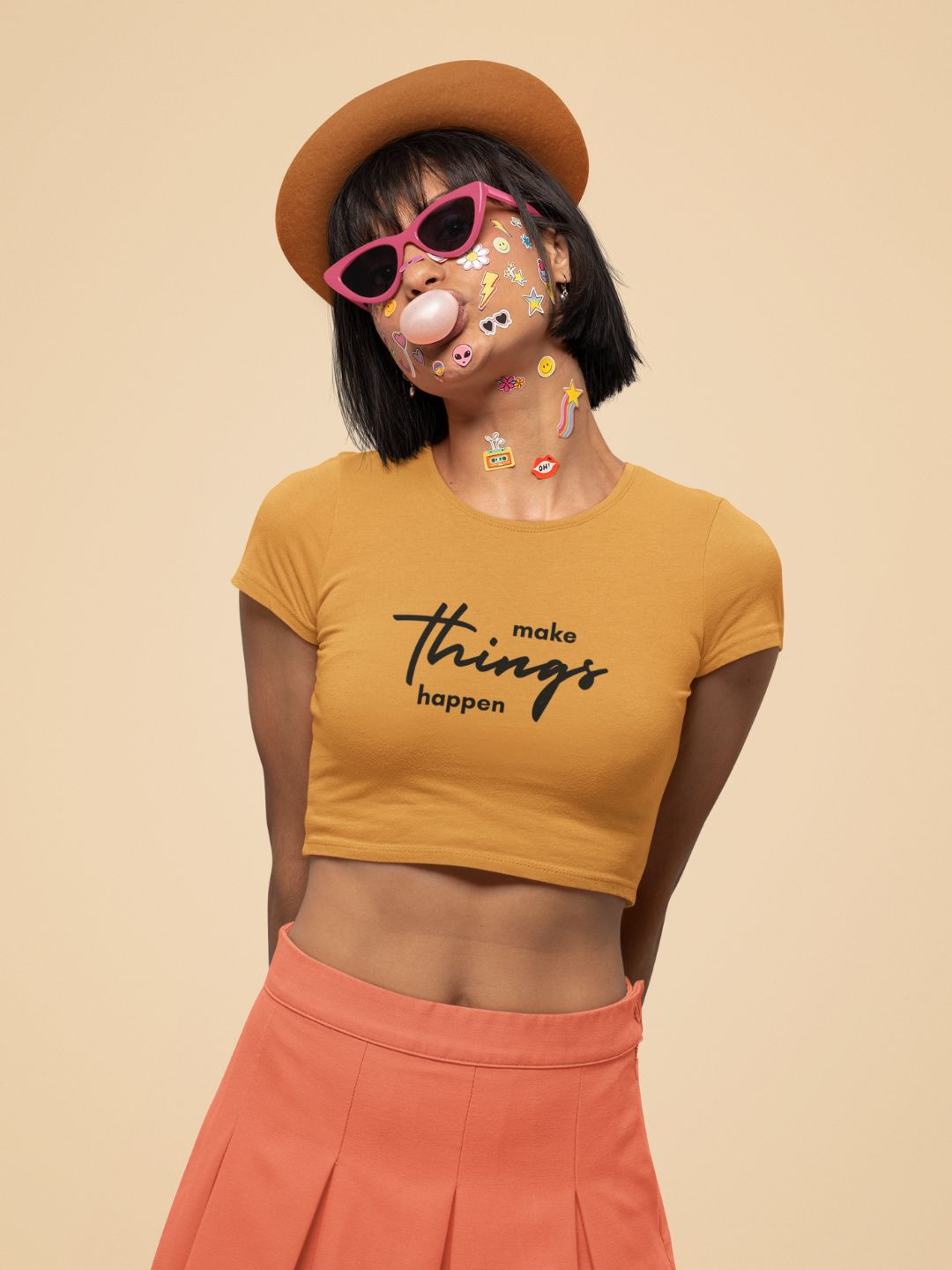 Make Things Happen Women's Crop Top -