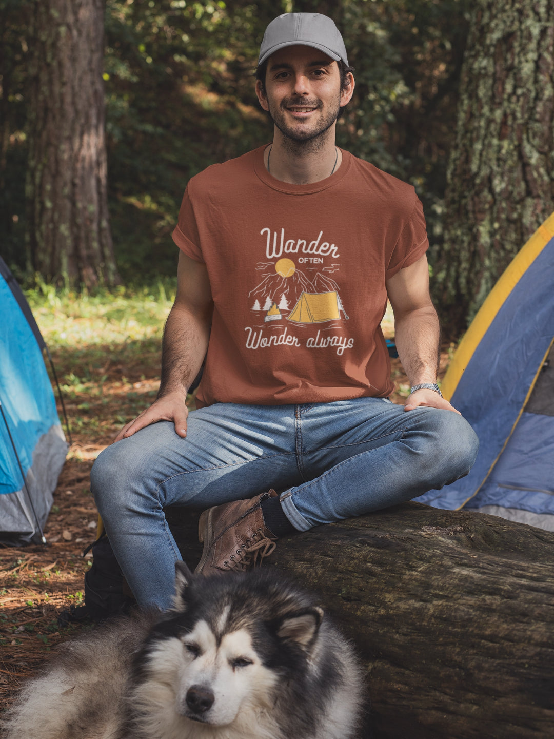 Wander Often Wonder Always Men's Printed T-shirt -