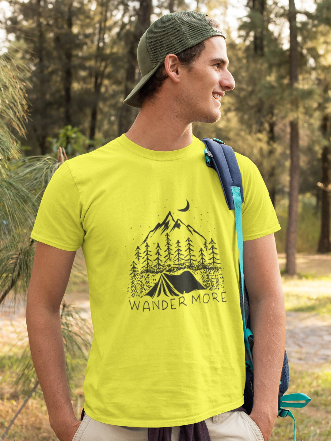 Wander More Men's Printed T-shirt -