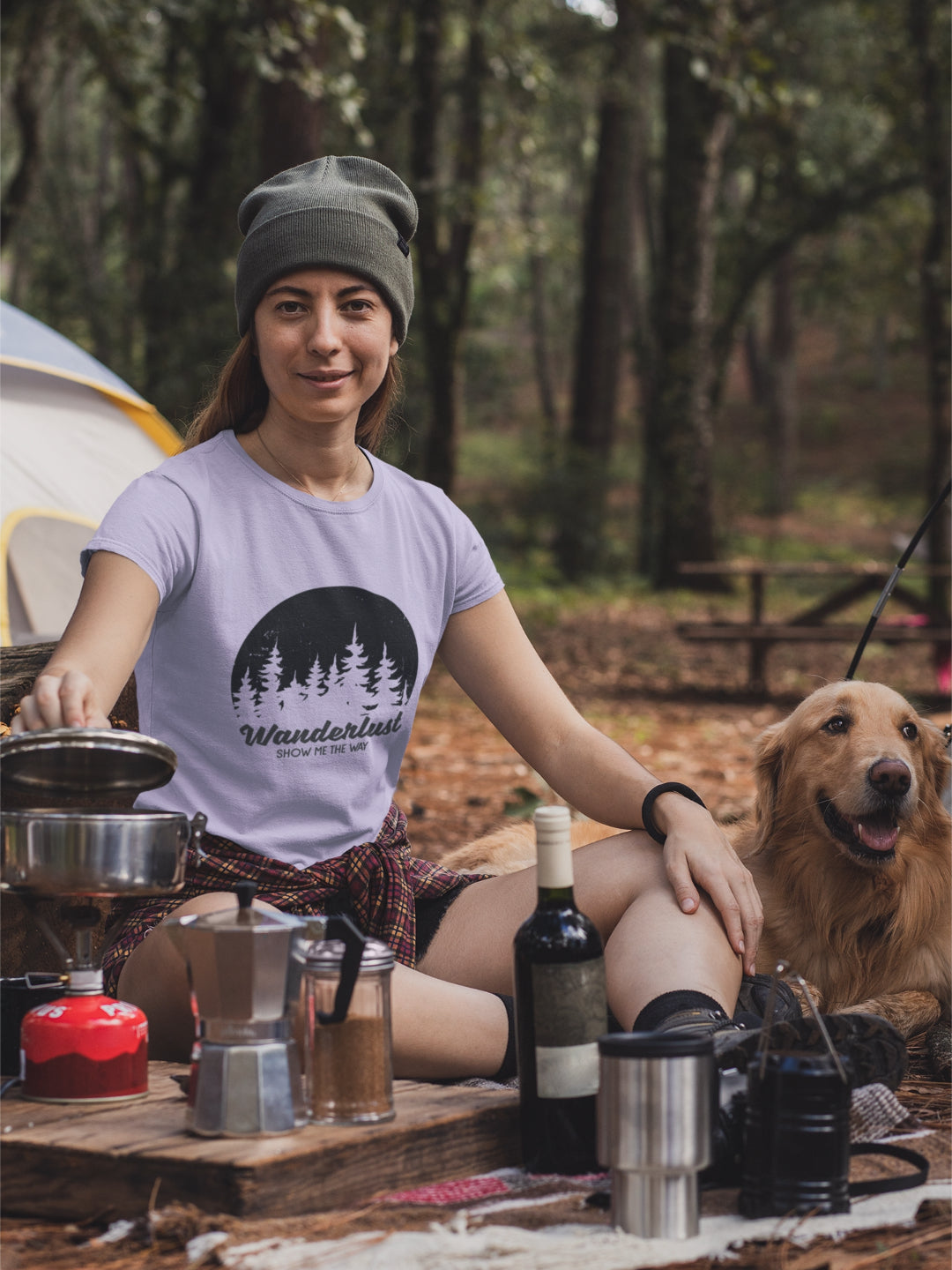 Wanderlust Show Me The Way Women's Printed T-shirt -