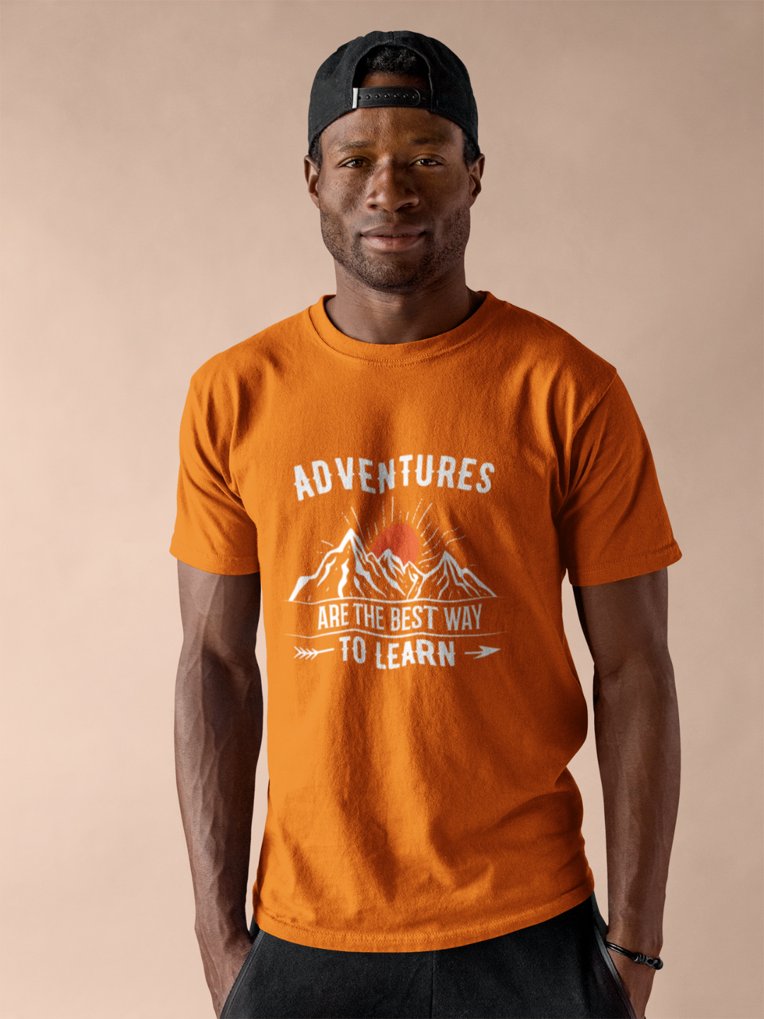 Adventures Are The Best Way To Learn Men's Printed T-shirt - Mode Attire