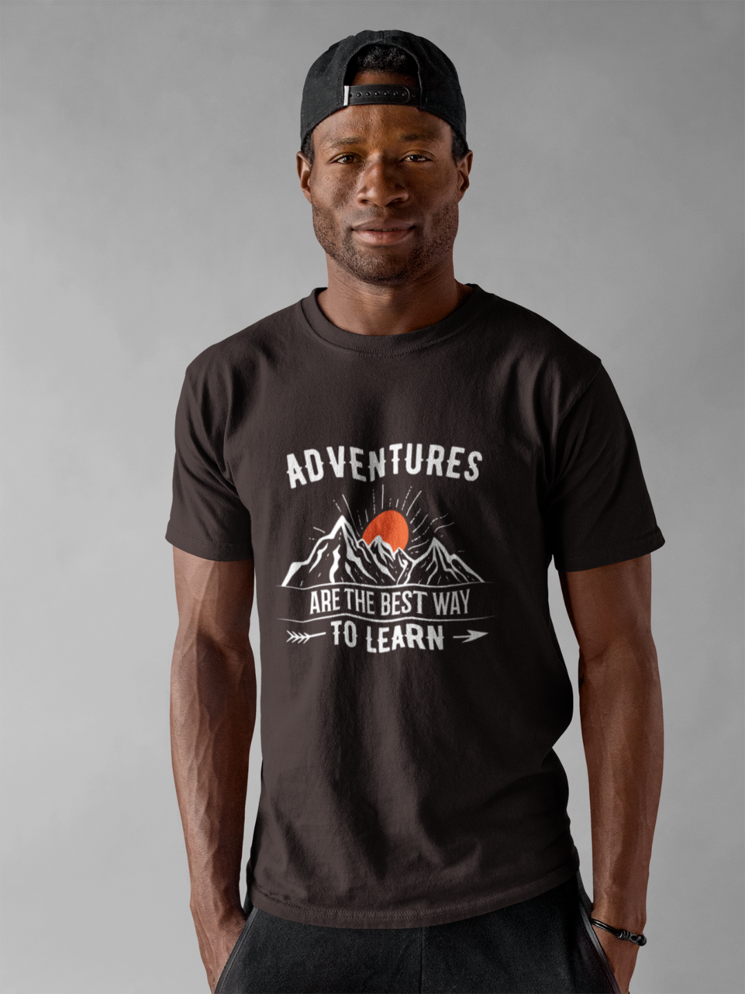 Adventures Are The Best Way To Learn Men's Printed T-shirt - Mode Attire