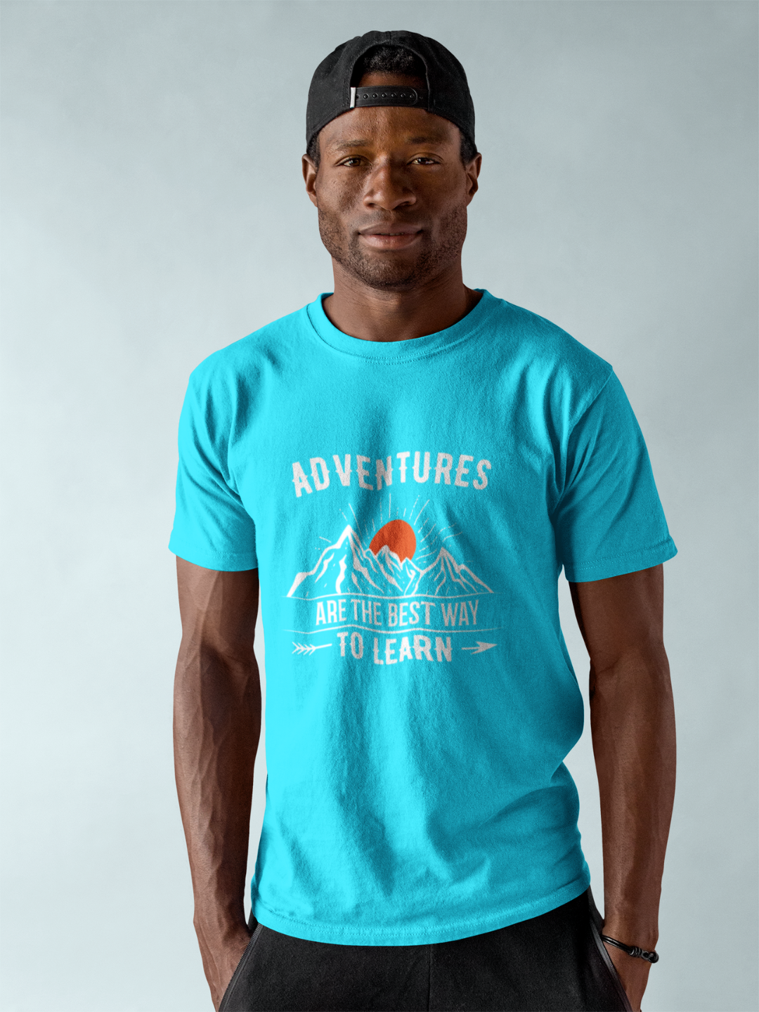 Adventures Are The Best Way To Learn Men's Printed T-shirt - Mode Attire