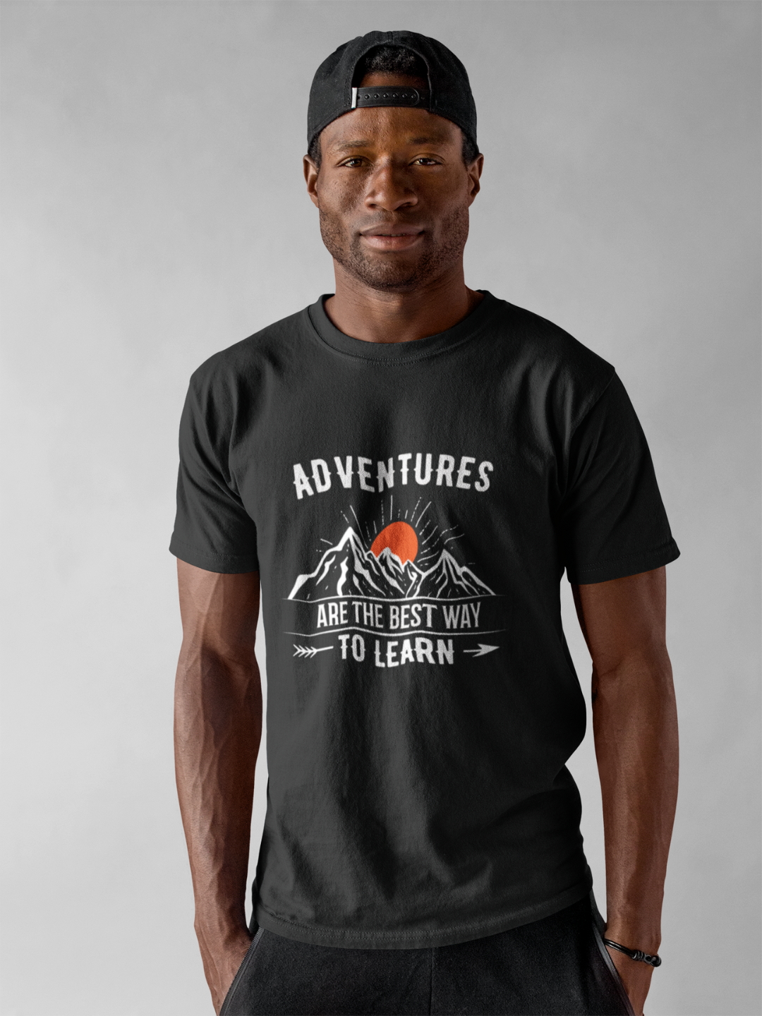 Adventures Are The Best Way To Learn Men's Printed T-shirt - Mode Attire
