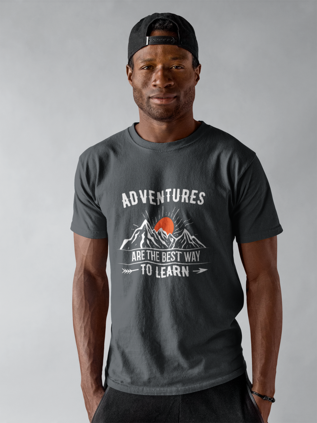 Adventures Are The Best Way To Learn Men's Printed T-shirt - Mode Attire