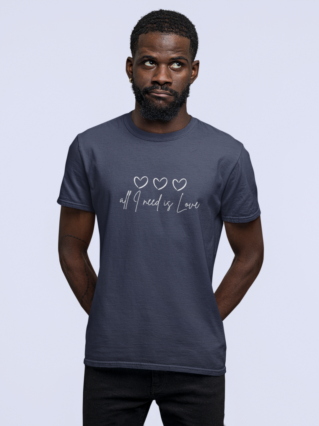 All I Need Is Love Unisex Printed T-shirt - Mode Attire
