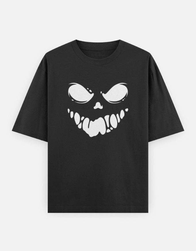 Haunted Smile Unisex Oversized Classic T-Shirt - 