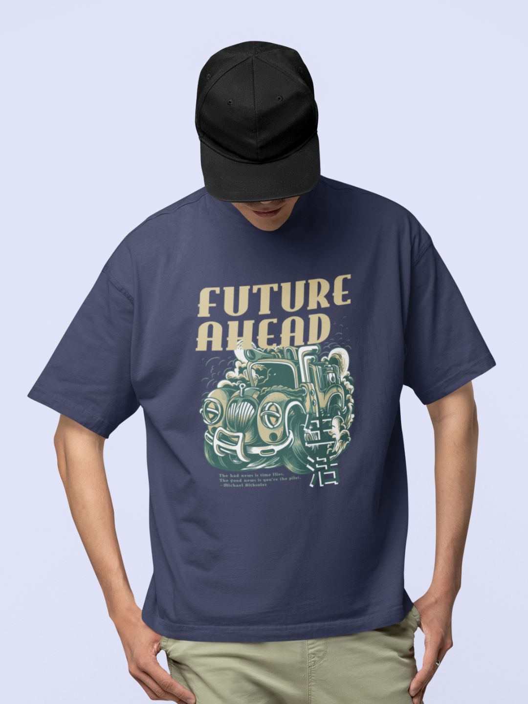 Future Ahead Unisex Oversized Streetwear T-Shirt