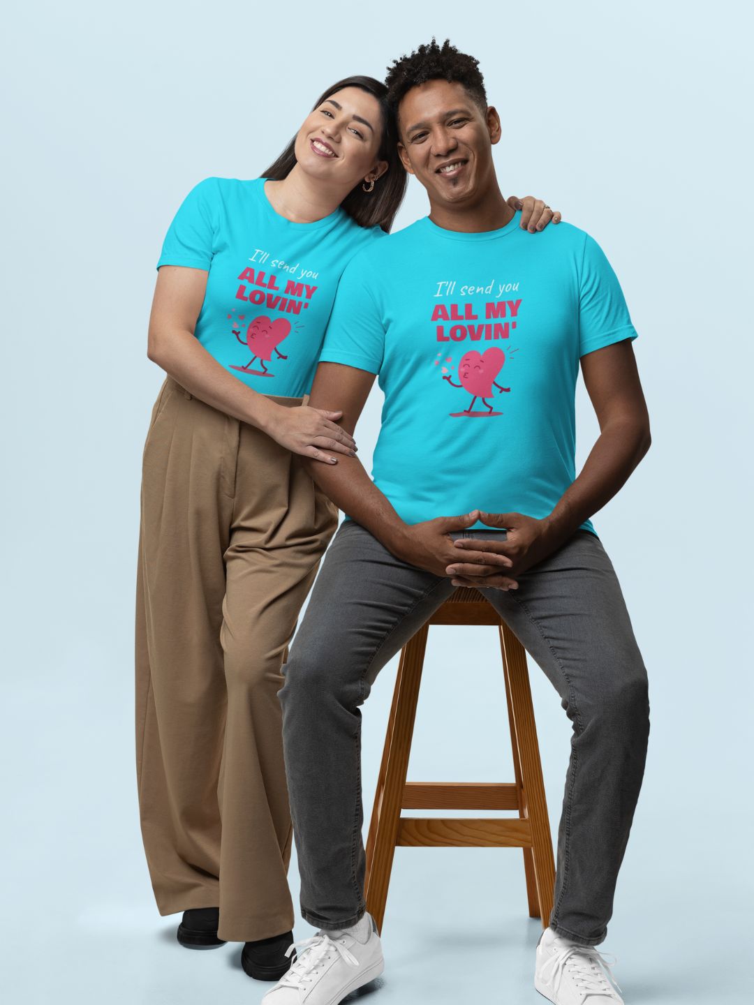I'll Send You All My Lovin Unisex Printed T-shirt