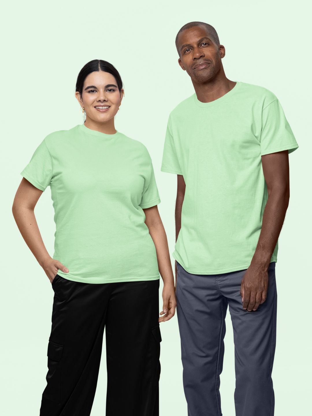 Jade Unisex Plain T-Shirt - 