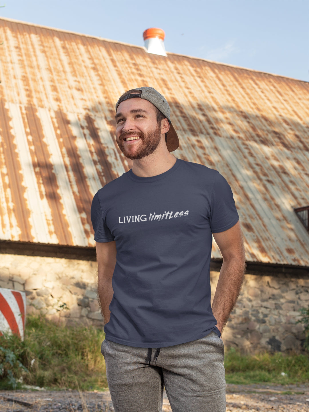 Living Limitless Men's Printed T-shirt