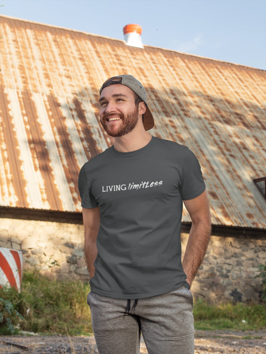 Living Limitless Men's Printed T-shirt