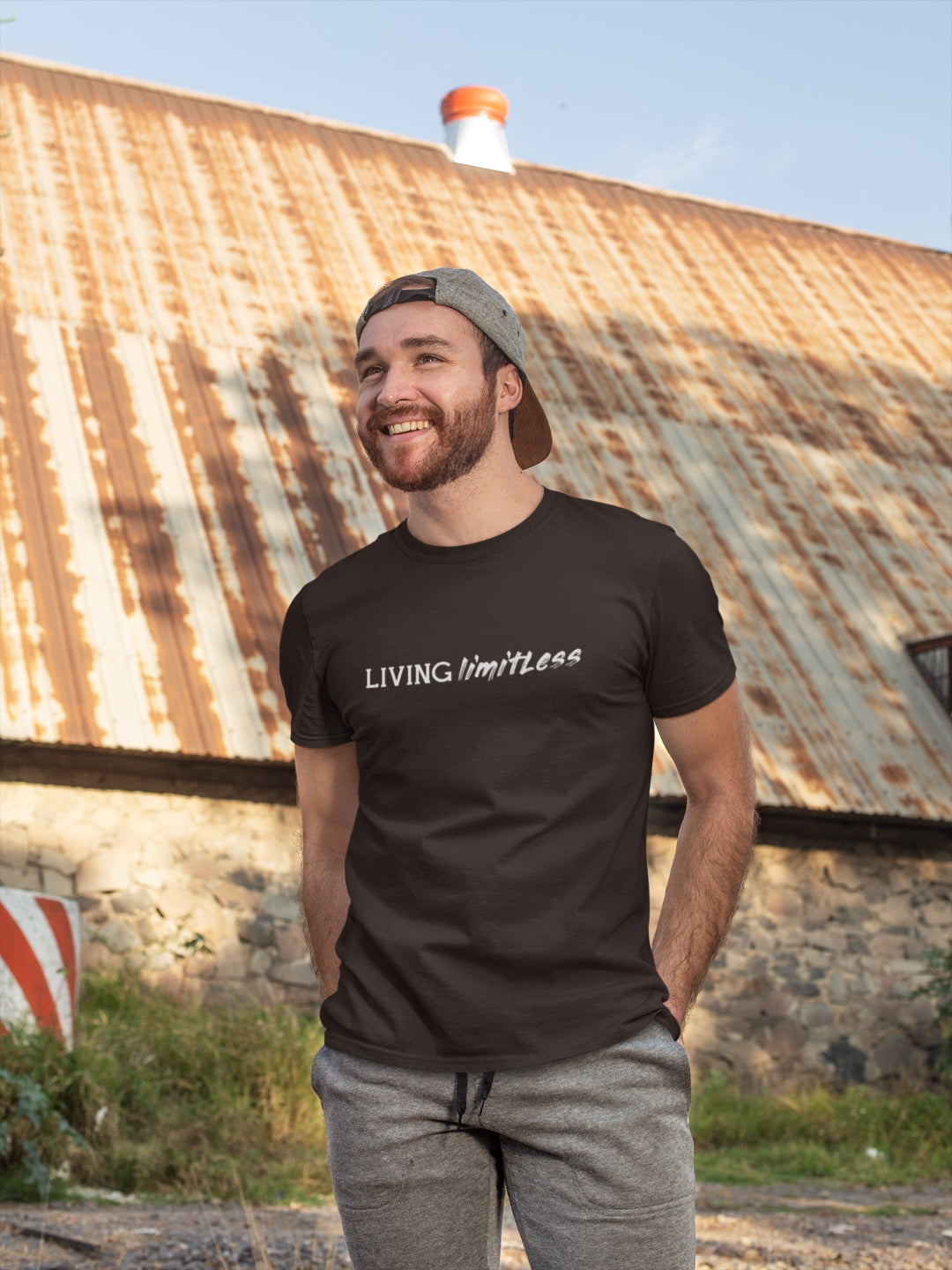 Living Limitless Men's Printed T-shirt