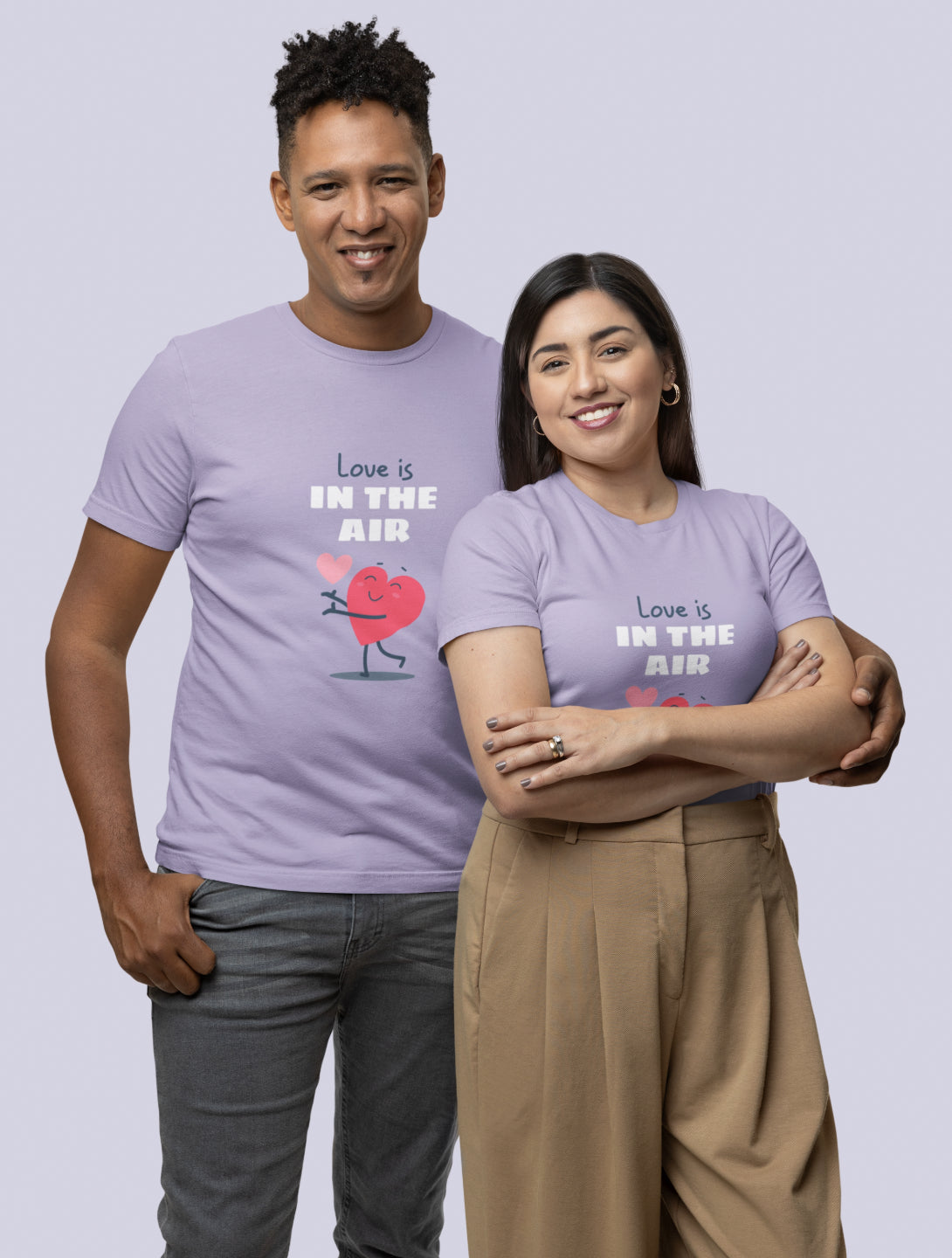 Love Is In The Air Unisex Printed T-shirt