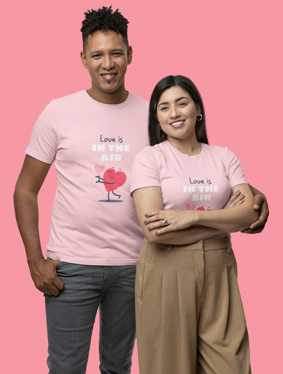 Love Is In The Air Unisex Printed T-shirt