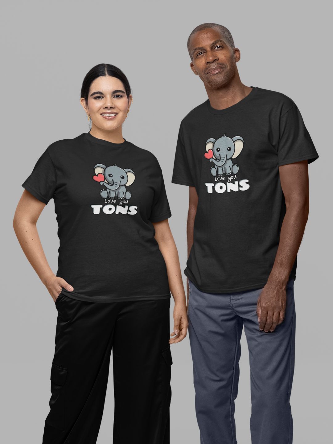 Love You Tons Unisex Printed T-shirt - 