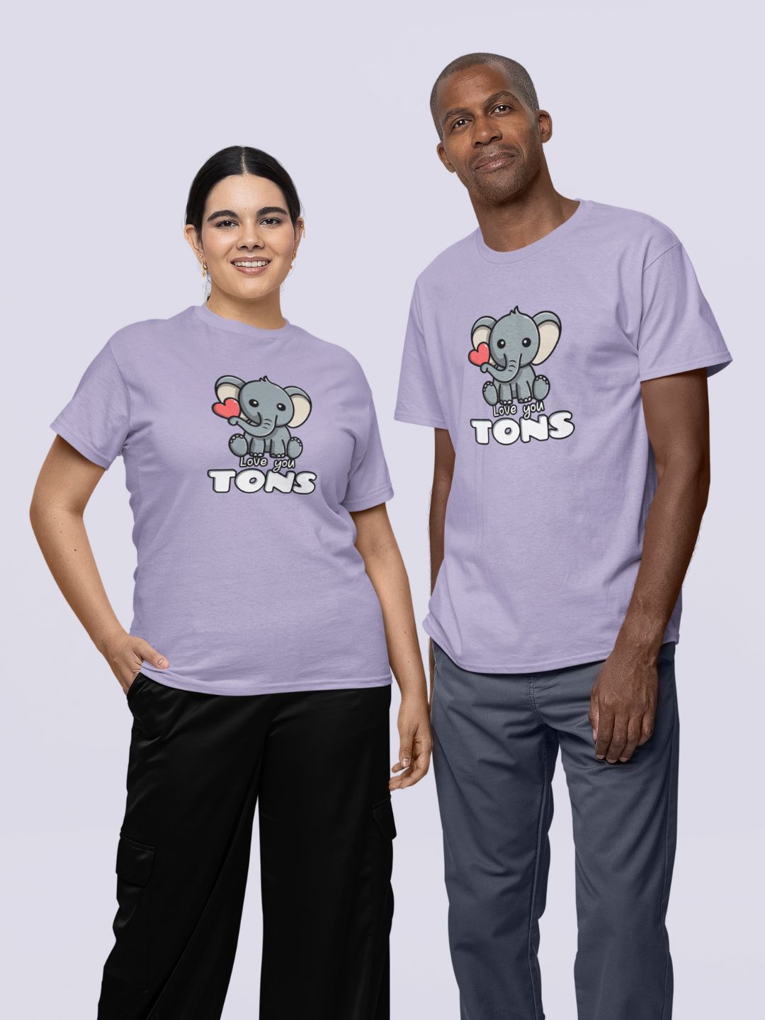 Love You Tons Unisex Printed T-shirt