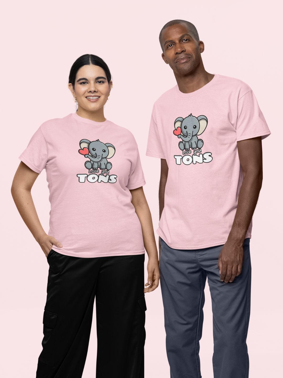 Love You Tons Unisex Printed T-shirt