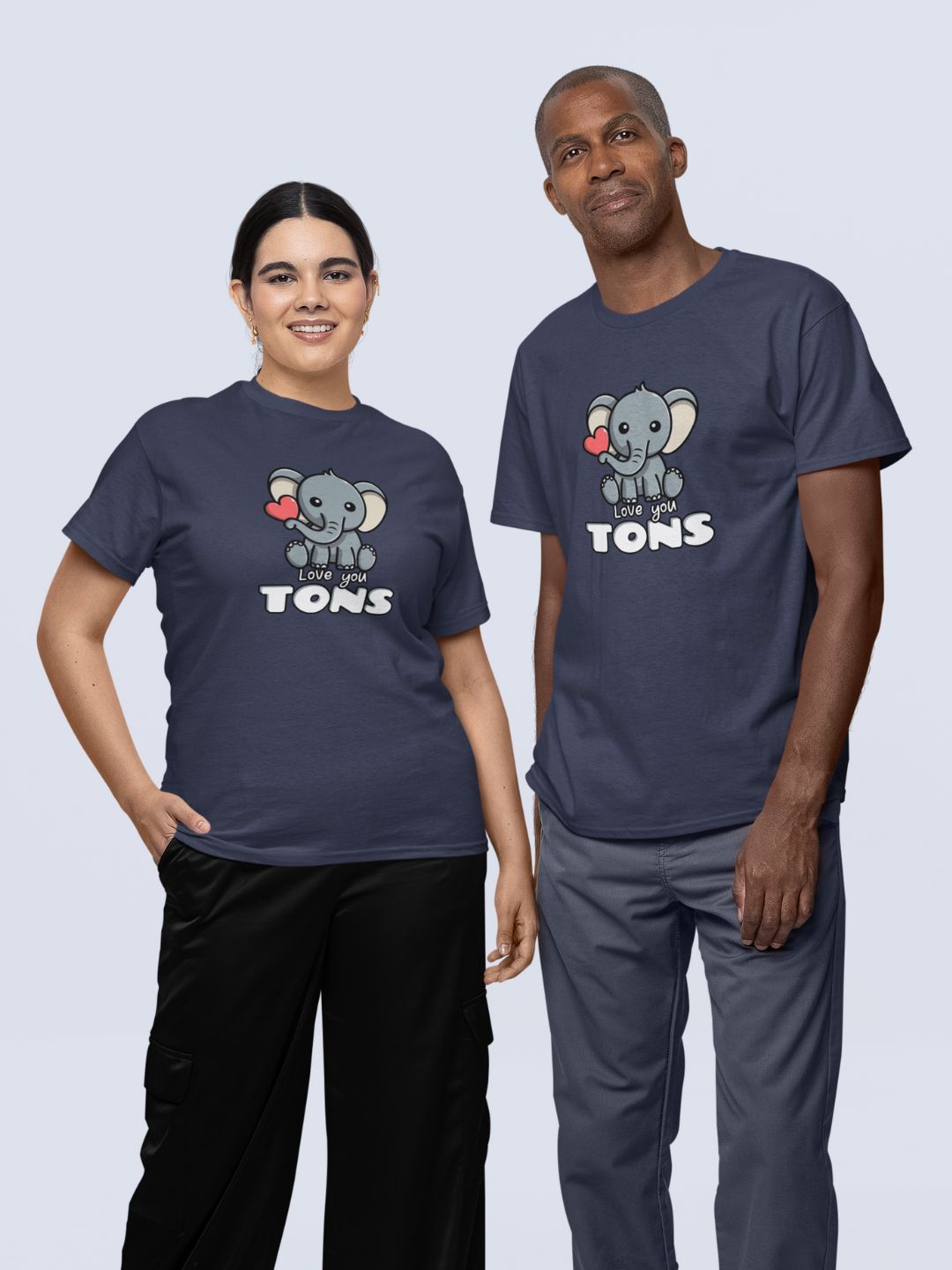 Love You Tons Unisex Printed T-shirt
