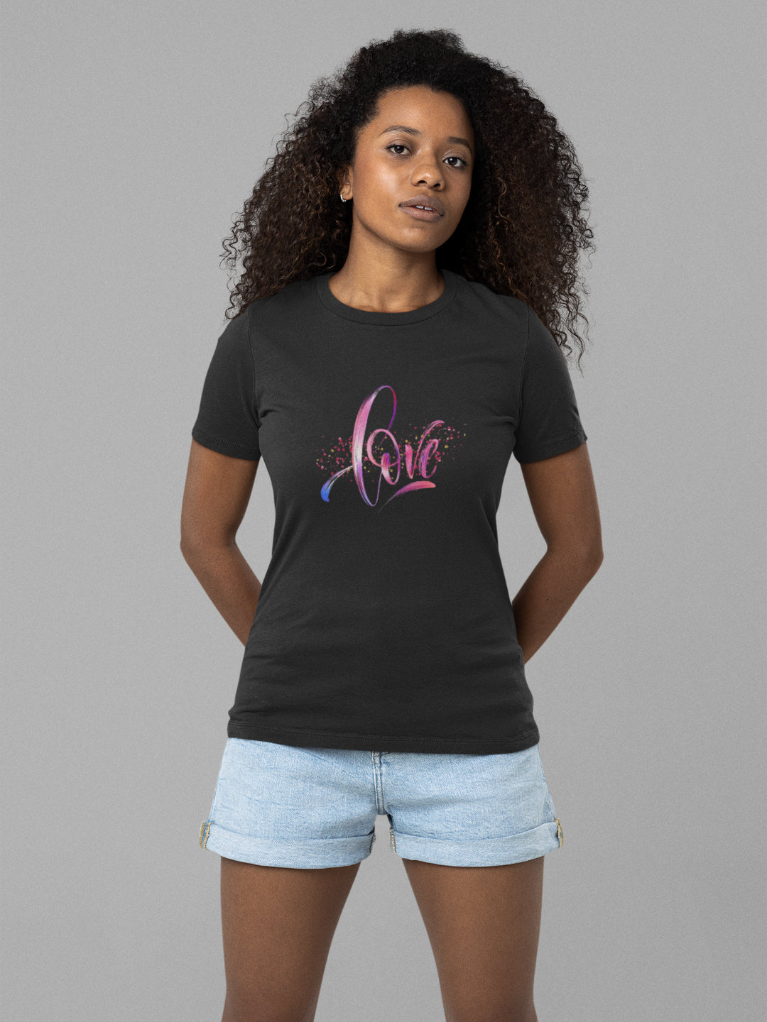 Love Womens Printed T-shirt