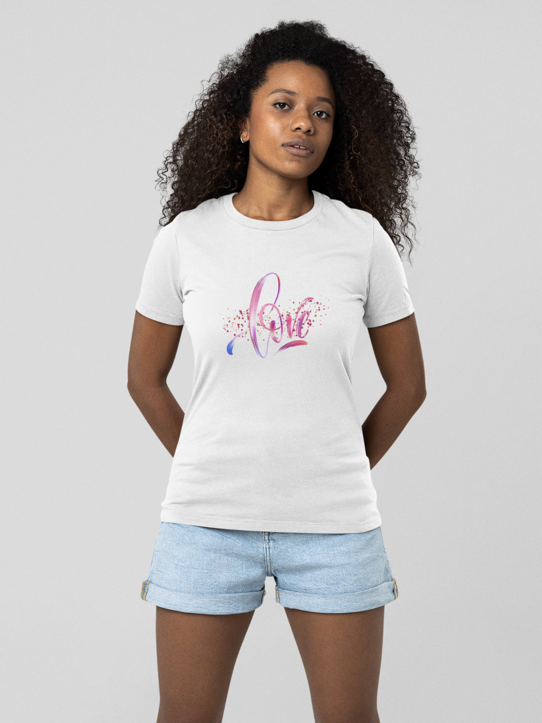 Love Womens Printed T-shirt