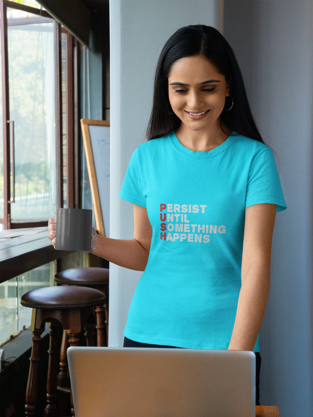 PUSH Women's Printed T-shirt