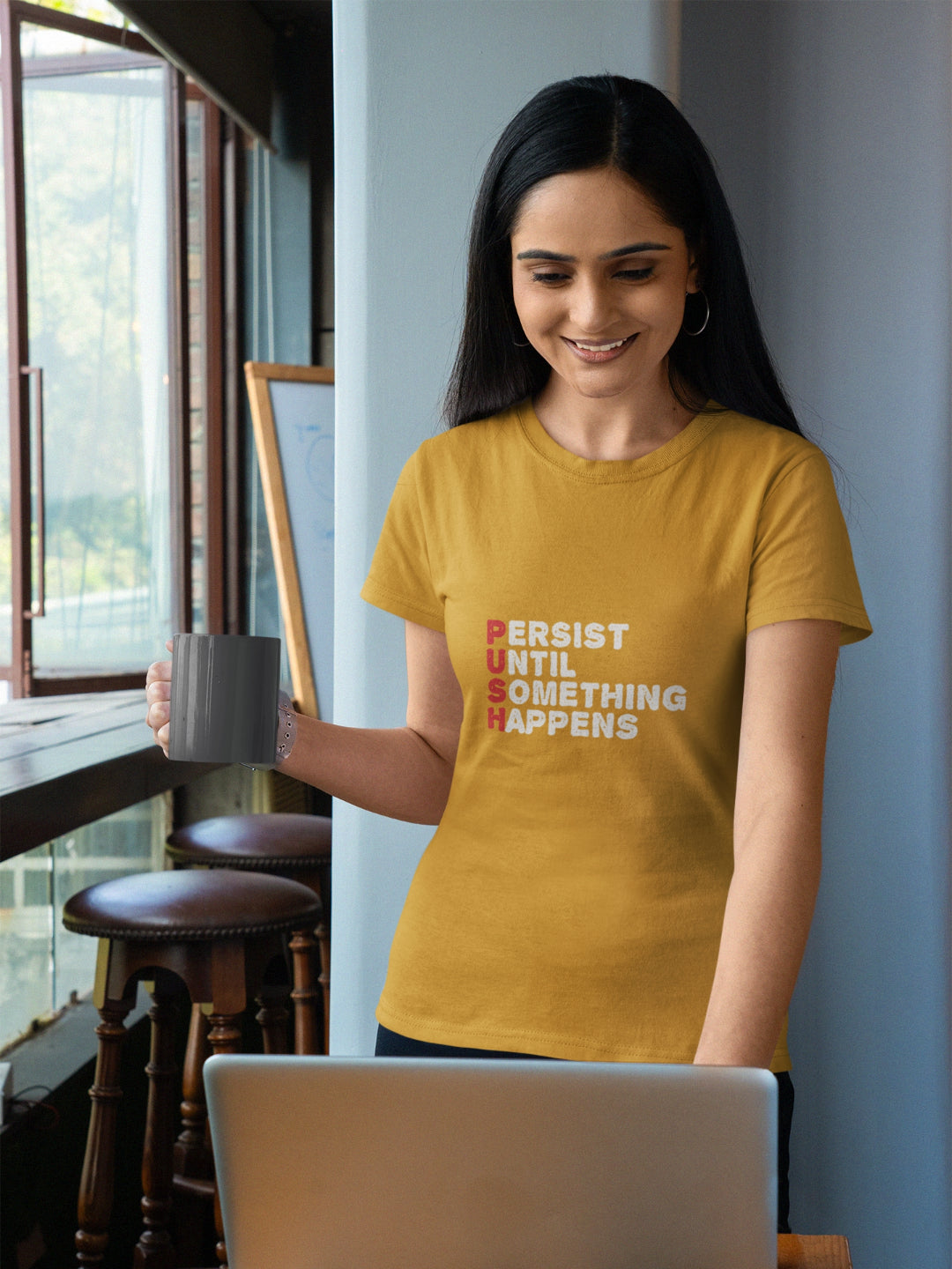PUSH Women's Printed T-shirt
