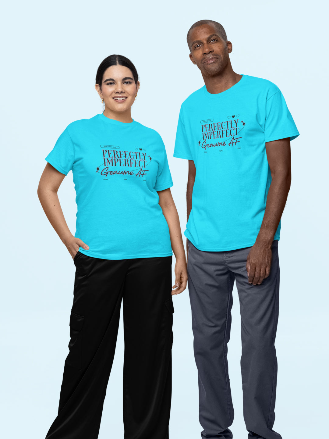 Perfectly Imperfect Unisex Printed T-shirt
