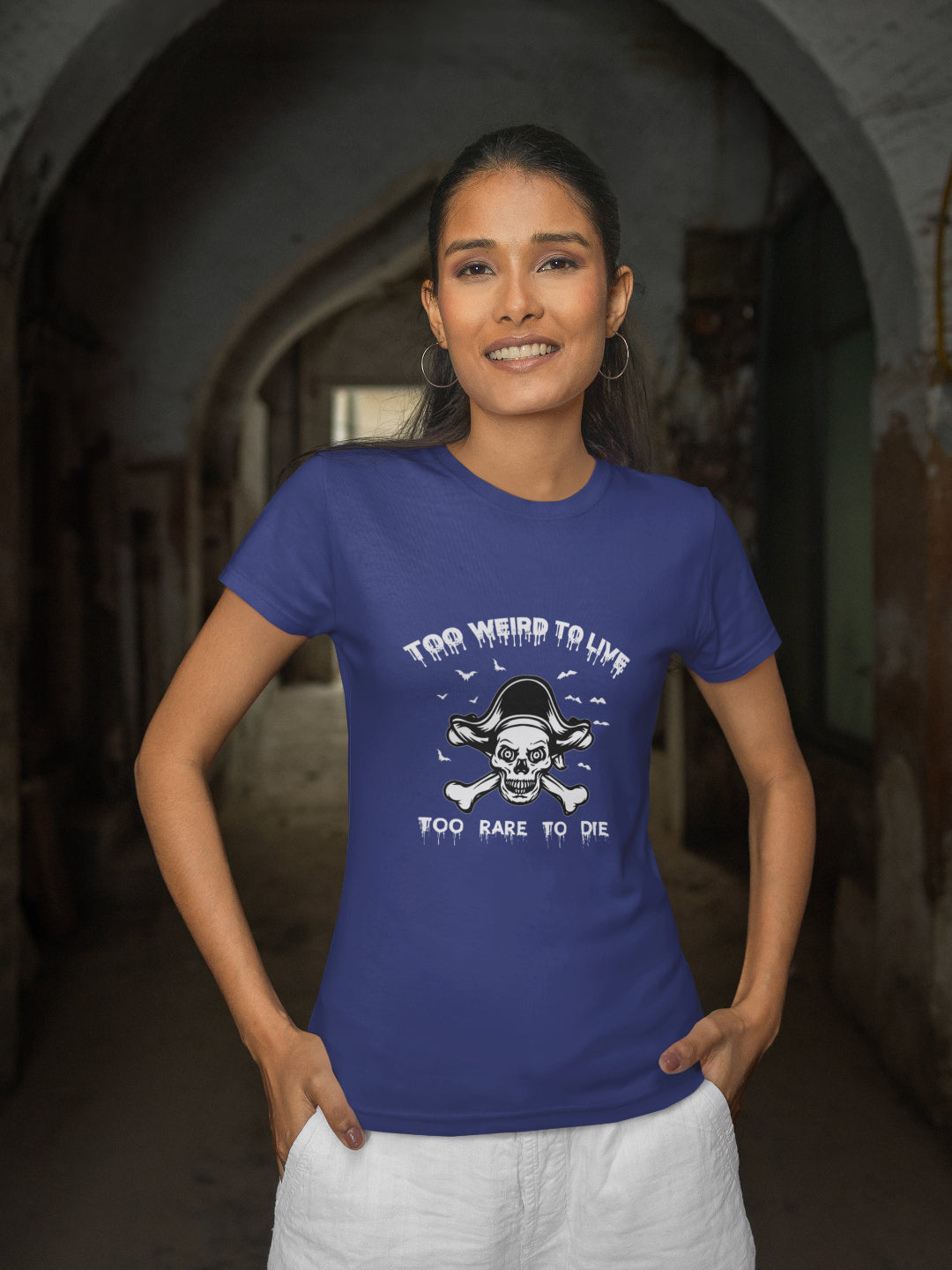 Too Weird To Live Too Rare To Die Women's Printed T-shirt