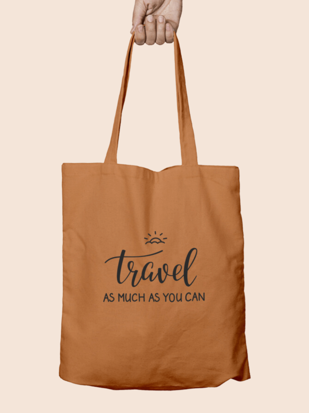 Travel As Much As You Can Canvas Tote Bag - 