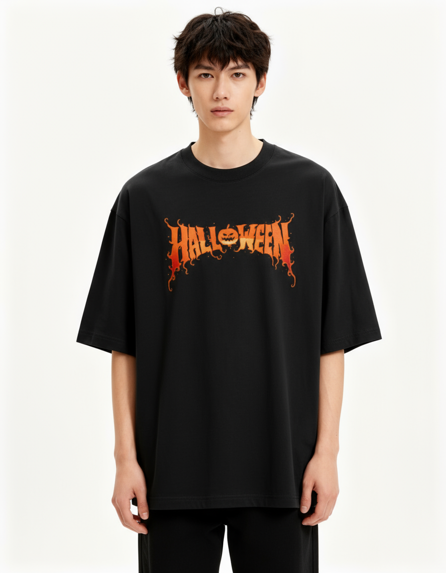 Moonlight Halloween Unisex Oversized Classic T-Shirt - 